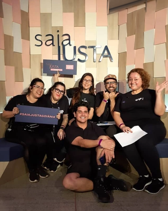 Visão ampla de evento produzido